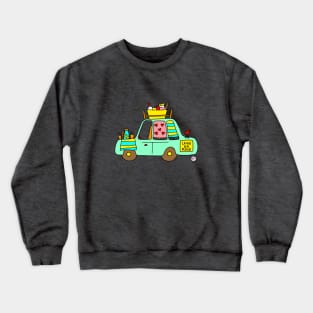 Cute car Crewneck Sweatshirt